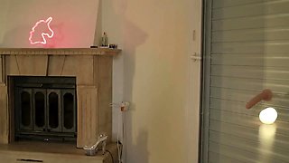 Big boobs webcam slut toys her asshole