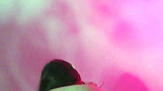 Cute curly brunette solo webcam masturbation