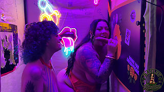 Bailey Boston & Kennedy Starling Share Bwc at Gloryhole