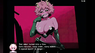 The pink ass slut shows off her huge tits and slutty bodies Mina - hentai gameplays