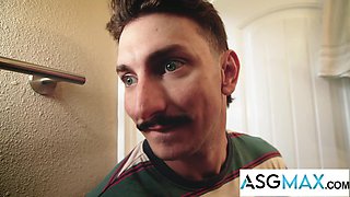 Muscle Hunk TRICKED Into Joining Pervy Roommate In Show