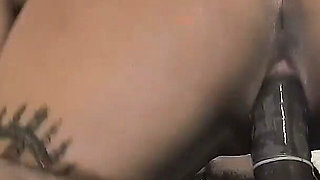 Ebony Masseuse Cumming on My Wife