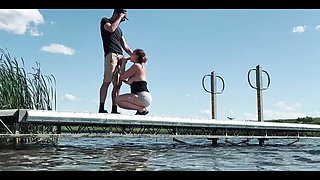 Almost Caught at the Lake Fucking for Anyone to Watch
