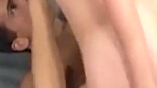 Brunette Babe Dripping Cum After Intense Pounding Session