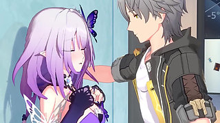 Honkai Star Rail - Castorice X Caelus Passionate Sex - 3D Hentai Animation