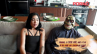 Wife Fucked Her Ass in Front of the Cuckold