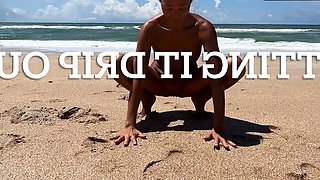 84 Asian milf wife gets microbikini beach creampie OnlyFans
