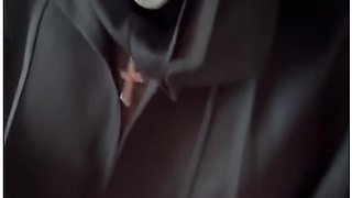 Ghost Face takes virginity in cosplay MILF POV with vertical fun