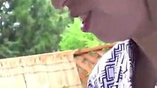 Risky Slick - a Smiling G-cutie Gets Completely Oiled for an Outdoor Ride Chapter-2