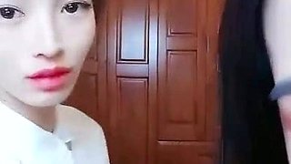 Chinese Girls Have a Nice Time Eating Each Others Furry