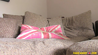 Fake Agent UK - Hungarian Beauty Showcases Her Natural Blowjob Talents in Casting