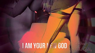 RussianBeautys Femdom BDSM Mind Fuck Commands: Stroke Your Cock While Rebelling Against Your God