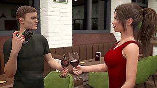 Internal cumshot, ass fucking, big boobs