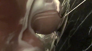 Soaped up Huge 34jj Tits Look at My Abs