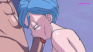 Bulma's Genius Meant Nothing When a God's Cock Found Her Tight, Hole.