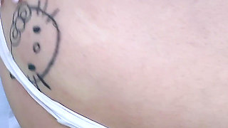 Orgasm Brunette with Dirty Talk