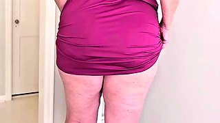 Dildo solo 49 years BBW housewife with big boobs