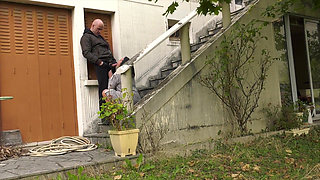 French Brunette Anal-yzed 5808