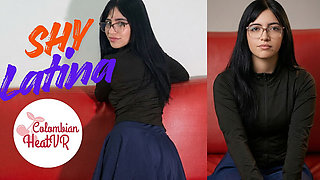 The First Time with My Latina Shy Neighbor