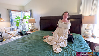 Stepmom needs sperm to get pregnant and lets stepson put it deep inside her pussy