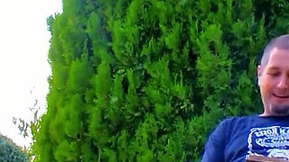 Horny teens Angelina Castro and Bettina Kok talk to a stranger and take him to fuck