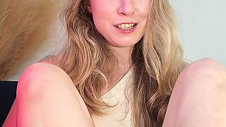 Alice Klay Giving an Amazing Footjob, Feet Covered in Cum