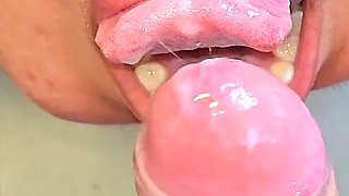 Fucking My Pregnant Bitch's Throat Like a Pussy