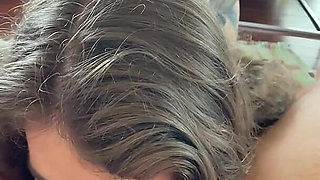 Canadian Blonde Eden Ivy Mouth Fuck and Sloppy Deepthroat POV Cum Shot