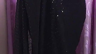 Happy Udigiri How Is My Black Saree Look