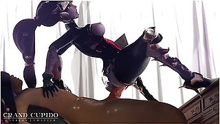 Widowmaker Riding Cock Like A Spider Deep Anal [Grand Cupido] (Overwatch)