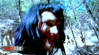 Nina Roberts Pornstar Nina Roberts Geting Naked in the Wood