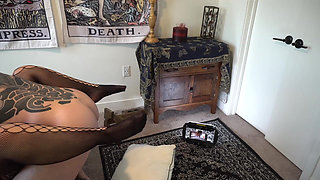 Huge Ass Bubble Butt Slut Gets Face Fucked, Sloppy Blowjob, POV Big Ass Backshots Doggystyle and Deep Breeding Creampie!