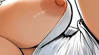Horny Mexican MILF Fucks Delivery Guy in Kitchen - Uncensored Hentai - Ai
