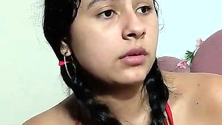 Young Latina with Big Tits Wants to Jerk Your Cock off with Her Tits