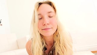 Claire Roos- Petite Blonde Sex Doll Slides Into My DMs in