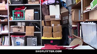 Step-mother and teen fucked for stealing merchandise