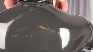 Collared Rubber Doll