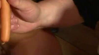 Humiliating foursome chaining