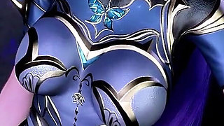 The Pixel Temptress: Big Boobs Awaken - 3D Animation Hentai
