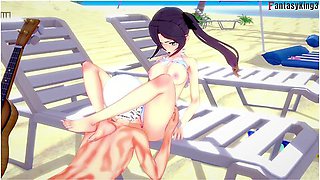 Mona Blowjob On The Beach 1 Genshin Impact Full & Pov On Patreon: Fantasyking3