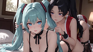 Anime Sensual Girls Adult Style Fantasy Visual