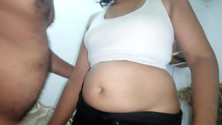 Found an Old Desi Woman Peeing Under Staircase and Punished 2