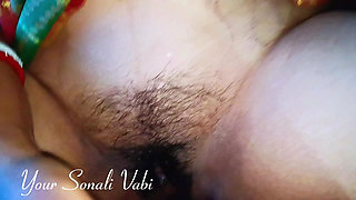 Sonali Vabi Romance Video with Home Teacher in Room