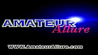 Sexy blonde amateur babe give blowjob and fucking to cumshot