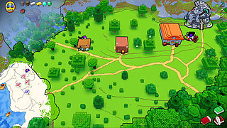 HornyCraft Minecraft Parody Jenny Gives Sloppy Deepthroat Blowjob to Futanari Alex