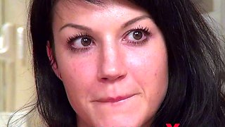 Woodman Casting: Pierced Brunette Peneloppe Amour Takes