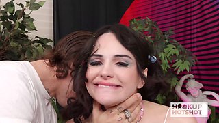 Aviana Violet Is Addicted To Bryan Gozzling Sloppy Anal!