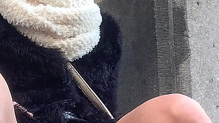 End of Winter Panty Flash