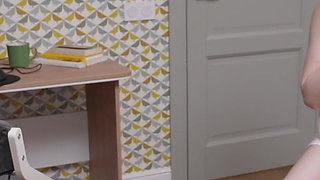 Horny Household (part 4) Stepdad's Love Comforting His Stepdaughter with His Big Dick