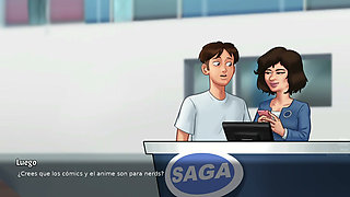 Perverted secretary of the summertime saga
